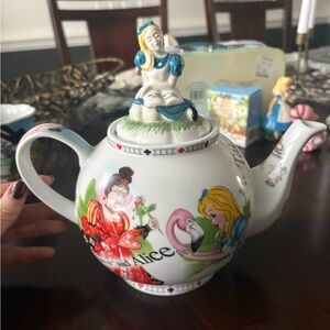 Alice in Wonderland Themed Teapot